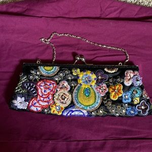 Beautiful vintage beaded handbag